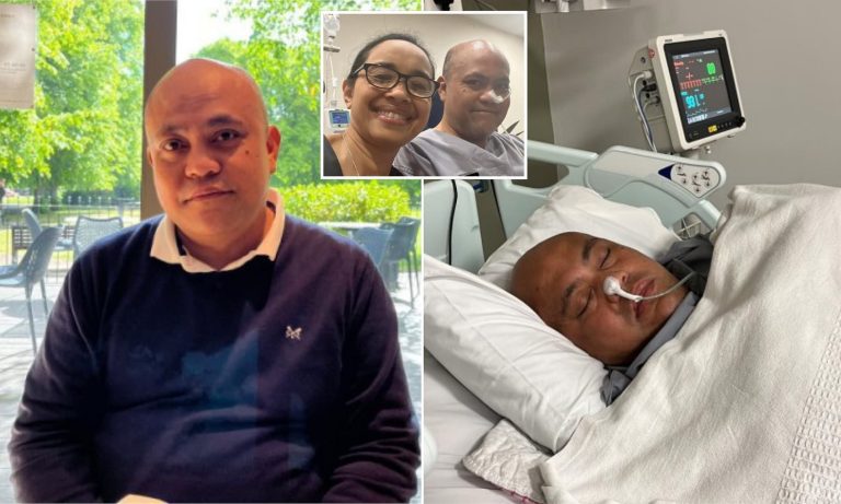 Brit stuck in Malaysia after suffering a stroke in front of his daughters on long-haul flight
