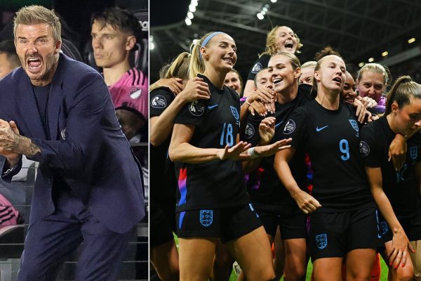 Beckham Roars for Lionesses Ahead of Euro Final Clash with Spain